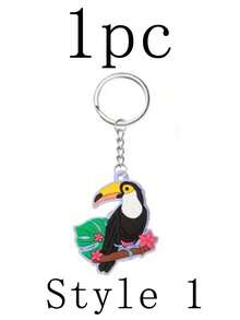 16pcs/8pcs Hawaiian Party Keychains Summer Flamingo Pineapple Surfboard PVC Keyrings, Bright Tropical Fruit And Animal Design, Great For Summer Theme Parties, Beach Parties, Hawaiian Celebrations, Summer Festivities And Summer Birthday Decorations, Summer Holiday Gifts, Beach Party Supplies Car Accessories Bag Charm Backpack For School Animal Cute Goth Y2k Halloween Accessories Teachers Day Bag Accessories Lanyards With Id Holder Car Accessories Bag Charms Christmas