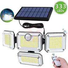 3000LM 333 LED Solar Lights Outdoor Waterproof Motion Sensor Security Wall Lamp
