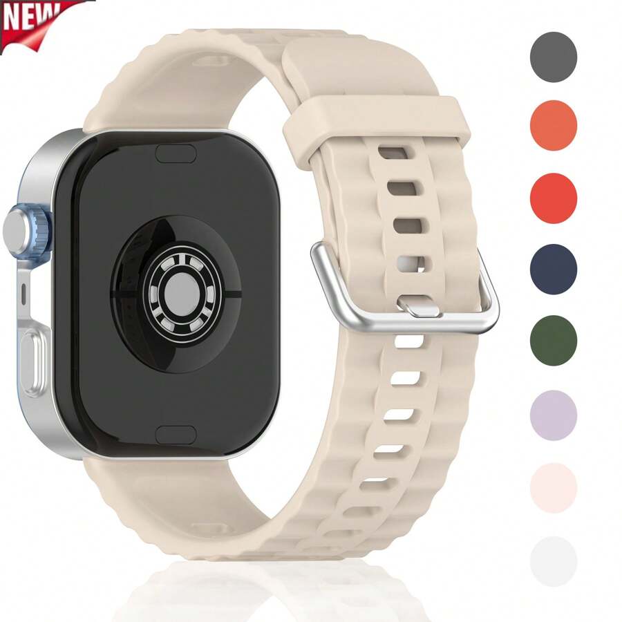 Silikon Reifen Armband kompatibel mit Huawei Watch Fit4/Fit 4 Pro Bändern, strapazierfähiges Armband, kompatibel für Huai Watch, 3 Ersatzarmband, weich und bequem, Sportarmband für Herren und Damen