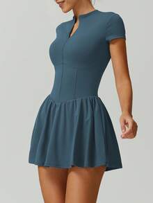 NcmRyu 1pc Women's Comfortable Smooth Running, Fitness, Pickleball, Tennis, Golf Sports Dress