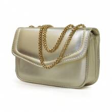 Women's Elegant Delicate Chain Handle Bag 01