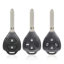 Etui na kluczyk samochodowy z 2/3/4 przyciskami do Corolli, Camry, RAV4, Crown