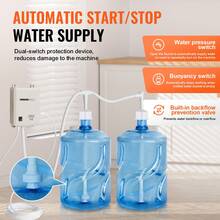 Water Pump System For 5 Gallon Bottles, Automatic Electric Dispenser, Single Inlet, Suitable For Coffee/Tea Appliances, Fridges, Ice Machines - US A Type Plug(110-127V) - View 4