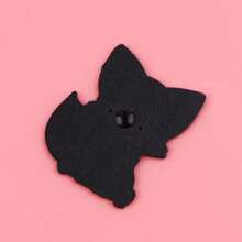Broche de zorro lindo en forma de imperdible, pines de solapa, insignias para mochila, joyería, accesorios de moda para mujer