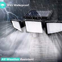 Tuffenough Solar Outdoor Lights 2500LM 210LED Security Lights,3 Heads Dimmable SpotLights With 3 Modes,IP65 Waterproof(1 Packs) - (2 Packs) - View 8