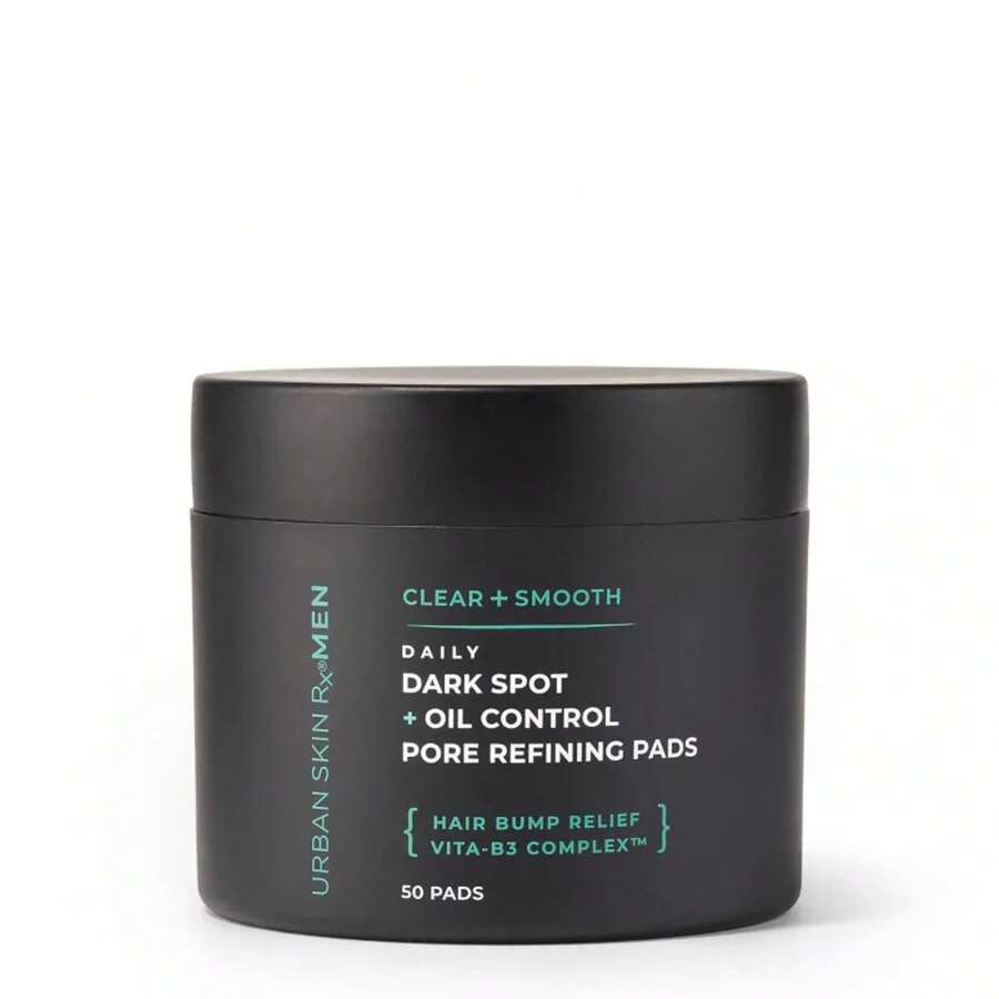 Urban Skin Rx Almohadillas diarias para hombres para reducción de manchas oscuras y control de grasa - 50 unidades - 1 - Ver 1