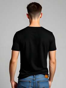 ALCHEMY-BYTE T-Shirt: Mad Scientist At Work Tee - Black - View 3