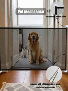 Pet Fence, Isolation Fence, Transparent Window, Balcony Fence, Pet Protection, Pet Door, Dog Door, Pet Railing, Dog Mesh