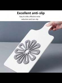 2Pcs Creative Nordic Style Thickened Table Mat, Heatproof Pad, Flower Pattern Non-Slip Coaster For Dining Table, Plate, Tea Cup,Floral Design Non-Slip Washable Table Coaster Home Decor,Home Decoration,For Kitchen,Bedroom,Household,Office,School,Christmas