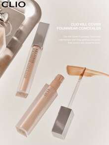 Clio K-Beauty KILL COVER FOUNWEAR 遮瑕液，筆尖遮瑕，抗壓，液態遮瑕，輕盈，全遮蓋，持久，遮瑕，修正，遮蓋，保濕，提亮，淺沙色，韓系彩妝 - #2 LINGERIE - 查看 9