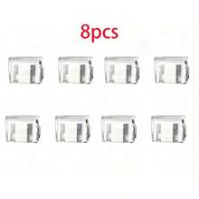 Transparent Seamless Leg Clip - Invisible Adjustable Leg Fixing Clip To Prevent Dragging, Plastic Sewing And Weaving Supplies For Trimming Hems, Smooth Fabric Accessories, Modern Design