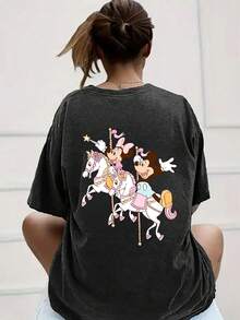 Sweet Disney Minnie - Themed Short Sleeve T-Shirt.