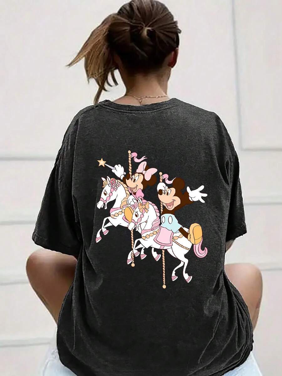 Sweet Disney Minnie - Themed Short Sleeve T-Shirt.