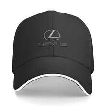 Baseball Cap Lexus Logo Hat Golf Adjustable For Men Trucker Hat - Black - View 1