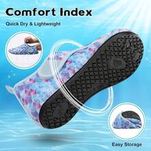 Scurtain Barefoot Shoes Women Men Beach Swim Aqua Socks Summer Quick-Dry Sandals Slippers - Bluemermaid - View 5