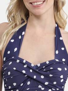 Simply Slim Women's And Women's Plus Glam Sheath One Piece Swimsuit, Sizes S-3X - sailordot - View 4