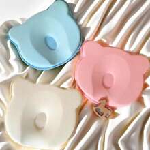 1 Stück Neugeborenen Baby Anti-Plattkopf Bären-förmiges Kissen, korrigierendes Säuglingskopf-Formungskissen aus Memoryschaum, Hinweis: Nicht waschbar, geeignet für Babys von 0-6 Monaten