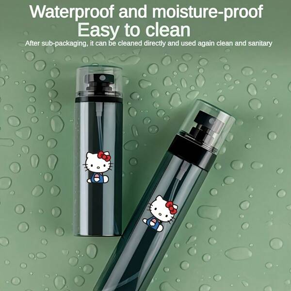 Sanrio 1PC Hello Kitty Cartoon Spray Bottle For Women Travel Separate Bottle Makeup Water Alcohol Ultra Fine Mist Face Replenishment Small Spray Bottle For Portable Travel Separate Bottle Is Suitable For Travel