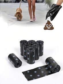 450 个/30 卷，加厚狗屎袋，宠物屎袋防漏宠物粪便，超厚狗屎袋 - 防漏无杂物的宠物粪便袋，适合户外探险 - 方便便携，是狗主人、露营、徒步旅行、宠物用品的理想选择