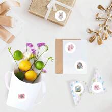 500Pcs Y2K Sticker Roll Pink Vintage Stickers Y2K Stickers Cat Stickers Aesthetic Stickers Rabbit Stickers Ice Cream Stickers Vinyl Waterproof Stickers For Water Bottle, Hydroflask, Guitar, Luggage, Phone, Case, Laptop, Skateboard, Gift School Supplies,Back To School