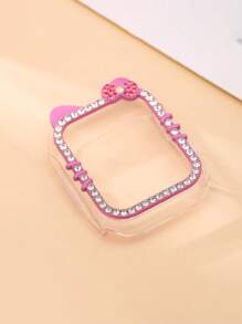 Sanrio 1 pieza Funda protectora para con diamantes incrustados estilo Hello Kitty de Sanrio