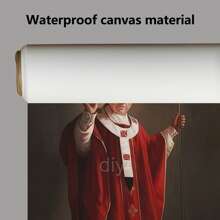 1 Piece,Portrait Of Pope Francis Of The Catholic Church, Religion Frameless Art Decoration Painting, Printed Posters Mural ,Waterproof Canvas,Suitable For Home , Office , Bedroom, Living Room, Study, Bathroom, Bar, Wall Arts And Home Decoration, Is An Ideal Holiday Gift