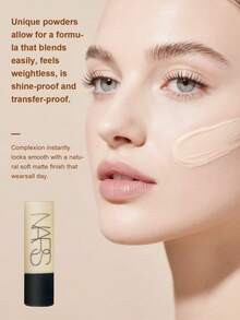 Nars 女士柔雾哑光全效粉底液，抗氧化，16 小时持久，45 毫升/1.5 盎司 # Siberia (L0) 彩妆 - Siberia (Light 0) - 查看 4