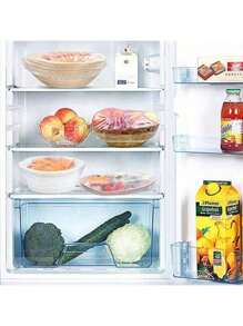 300 Food Lids With Elastic Fresh-Keeping Bags For Food Storage, Food Storage Bags For Storing Food, Vegetables, And Fruits