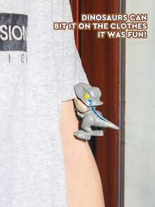 1 件恐龙玩具，带咬合力和仿真手指动物模型，新奇四肢灵活咬手玩具，儿童益智玩具，可作为圣诞节、万圣节、感恩节礼物