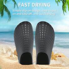 新款男士水鞋、女士水鞋、中性水鞋、沙滩鞋、溯溪鞋、凉鞋、户外游泳鞋、潜水鞋、防滑轻便涉水鞋浮潜鞋 - 灰色 - 查看 5