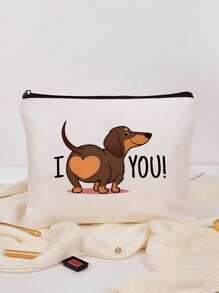 1 Stück Geschenk für Lehrer, "An die beste Lehrerin aller Zeiten" Schriftzug Kosmetiktasche, Geschenktasche mit Reißverschluss für Make-up zum Reisen, Make-up Organizer, Make-up Aufbewahrung, Make-up Täschchen