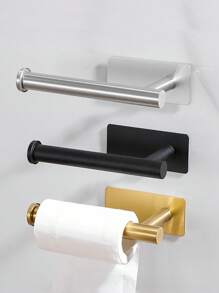 1 pièce Porte-papier toilette en or, support de rangement pour papier toilette, porte-serviette en acier inoxydable