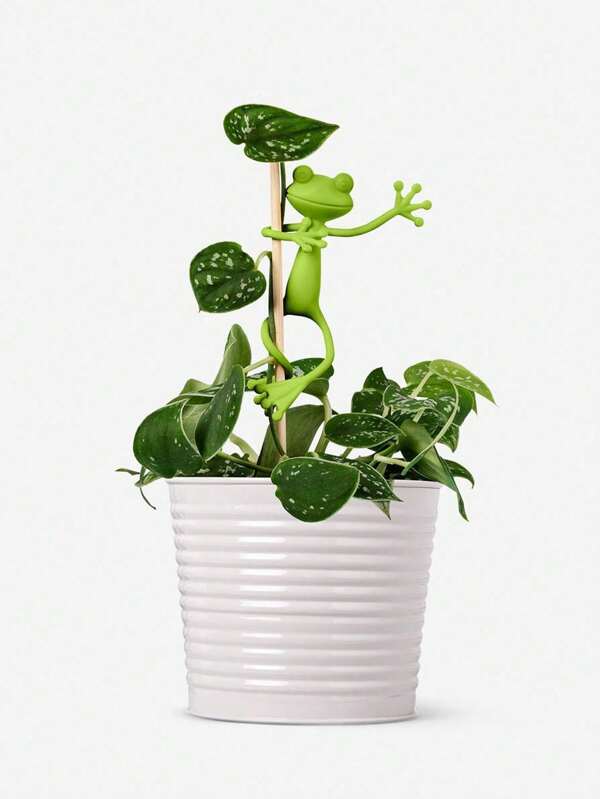 5/3/1pcsFrog Plant Stand With Movable Limbs, Suitable For Potted Plants, Succulents, Small Green Plants, Frog Plant Stand, Suitable For Living Room, Balcony, Study, Office Decoration Mother's Day/Birthday Gift