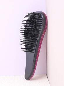 Brosse démêlante pour cheveux bouclés ou lisses, mouillés et secs, brosse démêlante sans douleur avec des poils flexibles pour adultes et enfants - facile à tenir, idéale pour la douche et les voyages, brosse démêlante - design marbre - cheveux mouillés ou secs - convient à tous les types de cheveux - démêle les cheveux et masse le cuir chevelu