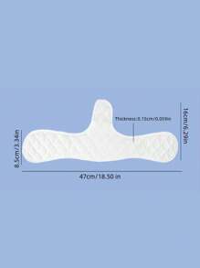 Neue elegante Serie Sport-BH für Damen mit schweißabsorbierenden Pads, BH-Pads, schweißabsorbierende Pads, schweißabsorbierende Unterbrust-Pads, waschbare und wiederverwendbare Baumwoll-Feuchtigkeitsabsorber, nur Handwäsche/Chemischreinigung, einfarbige Brustunterstützungs-Accessoires, verstecktes Design, weiche Stoffkonstruktion, für Frauen