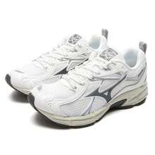 Mizuno SPEED 10S 跑步鞋，轻便减震，男女款，城市慢跑运动鞋，D1GH2406-03 - 白/深灰 - 查看 3