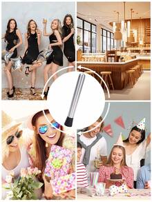 1 szt. tłuczek do kruszenia lodu i owoców, tłuczek do koktajli, stalowy tłuczek do koktajli, akcesoria barmańskie, tłuczek do cytryn do domowej kuchni, kruszarka do lodu, wielofunkcyjny młotek do lodu odporny na korozję i rdzę - Srebro - Zobacz 9