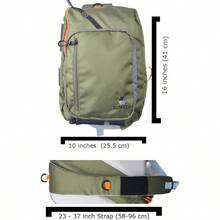 DualRod Quiver Tenkara Sling Pack Lightweight And Comfortable Rod Quiver With 5Pocket Storage Unisex Adjustable MultiUse Outdoor Gear - asPic - View 2