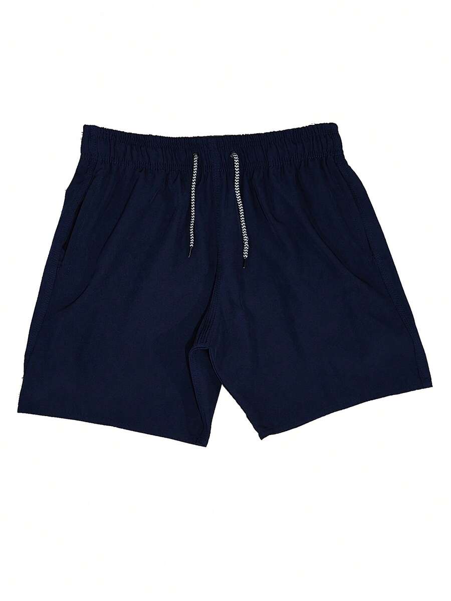 Men Shorts - 藏蓝色 - 查看 1