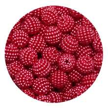 Cracked Pearl 12mm With Hole 50 Units - Merah - View 2