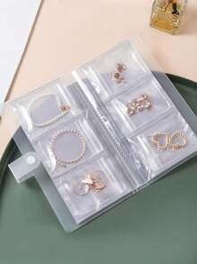 20 Sealed Jewelry Bags/1 84 Grid Transparent Plastic Storage Bag - Dustproof, Antioxidant Jewelry - Multi-Purpose Storage Bag For Necklaces, Bracelets, Rings, Earrings For Women Storage Organizer Travel Essentials Gift