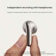 Xiaomi Buds5 Pro Magnetischer Stoßfarben Sport-Ohrhörer, Luftleitung ohne Gehörgang-Schäden + innovativ, bleibt nie hängen beim Laufen, IP54 wasserdicht & schweißgeschützt/Super lange Akkulaufzeit, geeignet für Marathons, Goldfarbe