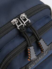 Outdoor Sports Nylon Chest Bag For Men Purse, Multi-Function Waist Bag, Large Capacity Messenger Bag, Lightweight Shoulder Bag, Multi-Pocket Travel Bag, Convenient Mobile Phone Storage Bag, For Students, Junior High School, High School, Campus, Travel Vacation, Business Trip, Daily Commuting, Shopping, Office, Dating, Outdoor, Fitness, Running, Cycling, Exercise, Hiking Camping, Birthday Gifts, Holiday Gifts Belt Bag