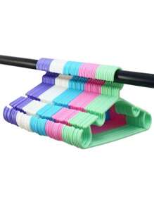 10 szt./zestaw Mini 27x15 cm przenośny wieszak na ubrania dla dzieci/zwierząt, wieszak na ubrania dla małych dzieci, plastikowe wieszaki na ubrania dla dzieci, organizer na ubrania dla dzieci