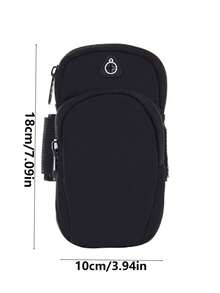 通用 6.8 英寸跑步运动臂带户外健身房跑步臂带手机袋保护套支架适用于 Pro 14 13 12 11 运动臂带包