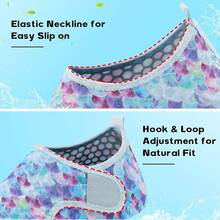 Scurtain Barefoot Shoes Women Men Beach Swim Aqua Socks Summer Quick-Dry Sandals Slippers - Bluemermaid - View 2