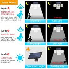 3000LM 333 LED Solar Lights Outdoor Waterproof Motion Sensor Security Wall Lamp