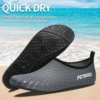 נעלי מים חדשות לגברים, נעלי מים לנשים, נעלי מים יוניסקס, נעלי חוף, נעלי עלייה לחוף, סנדלים, נעלי שחייה חיצוניות, נעלי צלילה, נעלי שכשוך קלות החלקה ונעלי שנורקלינג