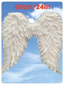 Valentine's Day Angel Feather Wings S/M/L Sizes Multi-Color Cosplay Role Play Performance Photo Prop - Multicolor - View 18