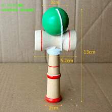 Kendama, bola de espada de Japón, bola de espada profesional de nivel A para principiantes, bola sol y luna, original de madera, competición para principiantes